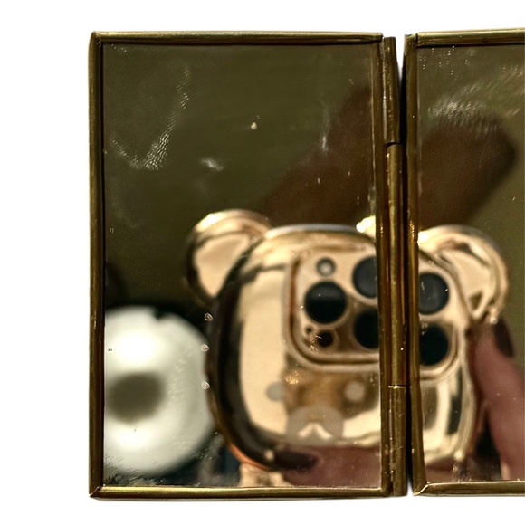 RARE FIND - Vintage Folding Double Sided Compact Mirror - Picture 9 of 13